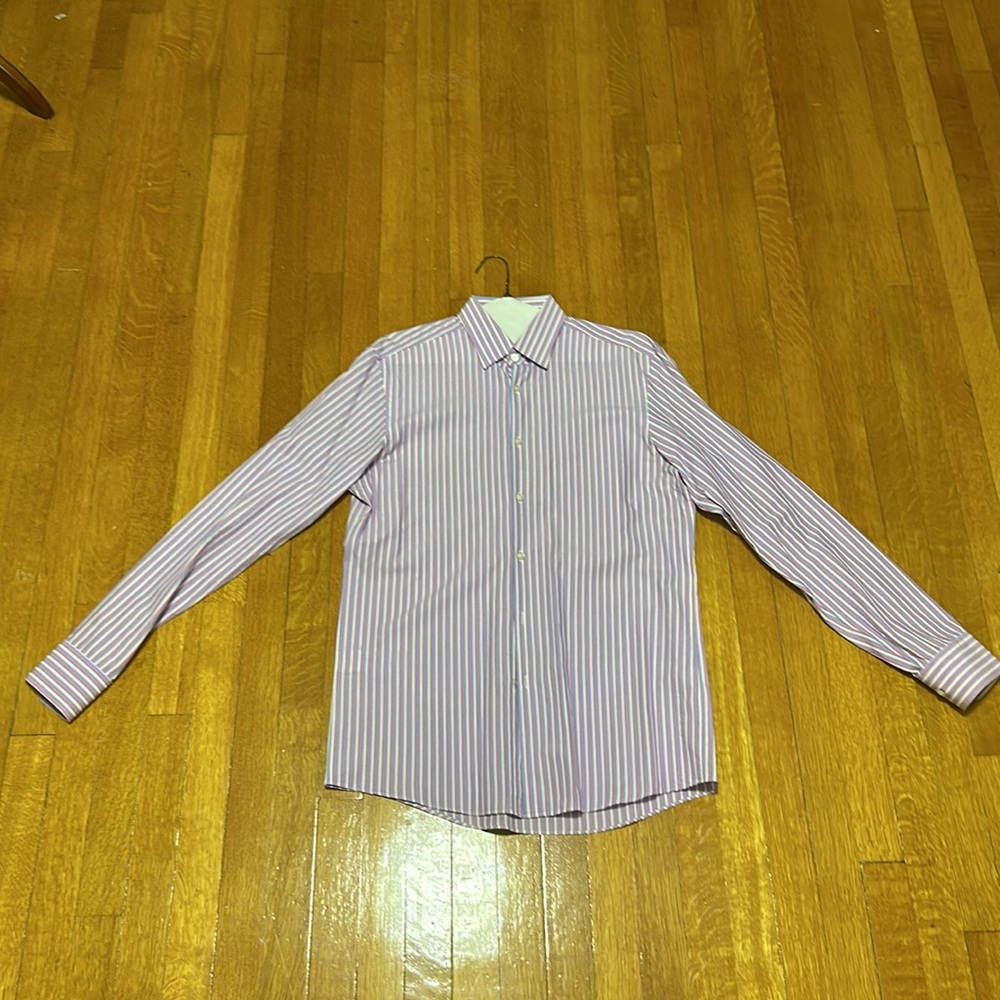 Hugo Boss sharp fit button down shirt
